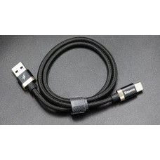 Кабель с поддержкой QC 3.0 Baseus Type-C, 50 см, черный